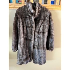 Vintage Hurting Furriers Mink Coat size small